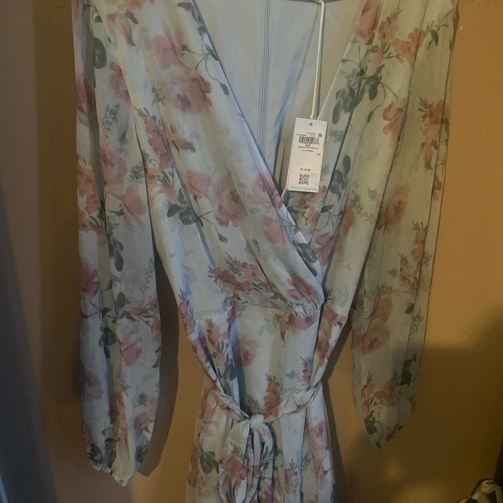 Floral Wrap Dress